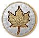 2024 Canada Super Incuse Maple Leaf 1 Oz 9999 Silver Proof Gilded $20 Coin Jp698