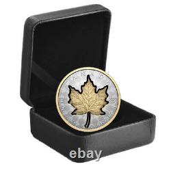 2024 Canada Super Incuse Maple Leaf 1 oz Silver Gilded Coin NGC PF 70