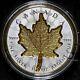 2024 Canada Super Incuse Silver Maple Leaf? Sml Gilded 1 Oz Proof Coin