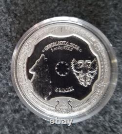2oz Canada 2021 Werewolf Silver Coin and 1oz Germania 2022 Valkyries