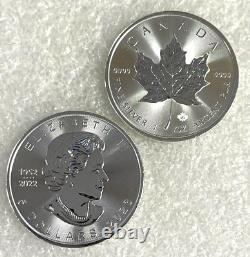 3 Rolls of 25 Silver 2023 Canada 1 oz Silver. 9999 Maple Leaf 75 Coins in Total
