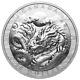 3 Oz 2024 Lunar Year Of The Dragon High Relief Silver Coin Royal Canadian Mint