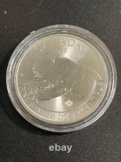 Canada 1 oz. Silver Predator Series 2016 Cougar/2017 Lynx/2018 Wolf/2019 Bear