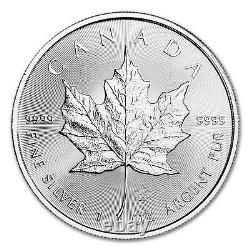 Canadian Maple Leaf Silver Bullion Coins Brilliant Uncirculated