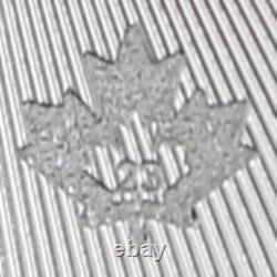 Canadian Maple Leaf Silver Bullion Coins Brilliant Uncirculated 10pcs