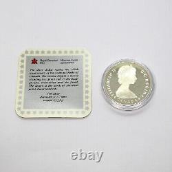 Coin Commemorative Canadian Silver 100° Anniversary Of Parks National