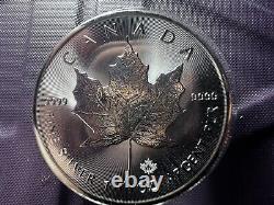 Lot Of 3-2022 1 oz Canadian Silver Maple Leaf Coin (BU) Last Year With Queen