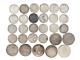 Lot Of 29 Mixed Earlier Canadian Silver Coins 1910-1968 T/w 89.2 Gram