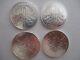 Lot Of 4 2013 Fine Silver Coins 2 Maple Leaf And 2 Philharmonic Bu