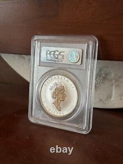 PCGS Holographic Canadian Silver Maple 1 Oz. 999 MS68