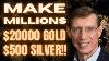 Silver Boom 20000 Gold 500 Silver And 500 Oil David Hunter Gold U0026 Silver Price Prediction