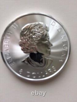 Silver (QTY 4) $8 Canadian 2019 Buffalo 1 1/4 OZ. 9999 Proof Silver Coin